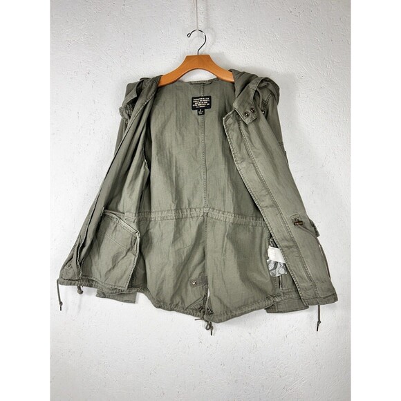 NWOT Alpha Industries,inc. U. S. Service Jacket Women 100% Cotton - Picture 3 of 14